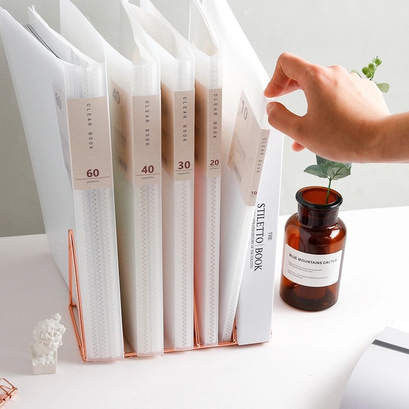 a4 folder multi-layer student transparent insert examination paper sorting artifact student high school book folder data book storage bag