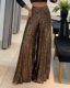European and American Foreign Trade Women's Clothing 2022 Amazon Independent Station Solid Color Wide Leg Pants Women's High Waist Straight Pants