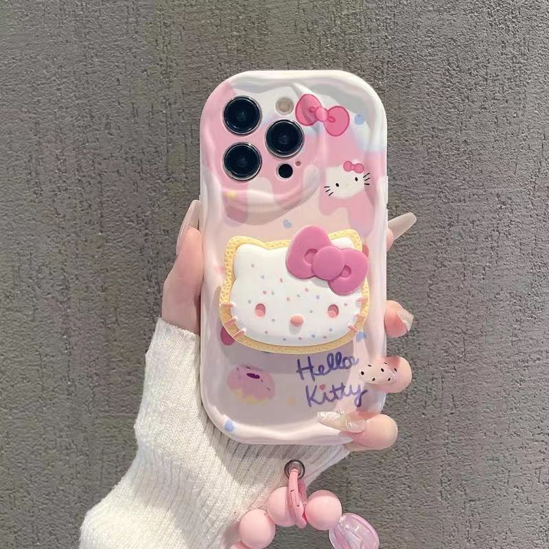 適用冰淇淋凱蒂貓蘋果14手機殼iPhone13ProMax可愛卡通12防摔女款