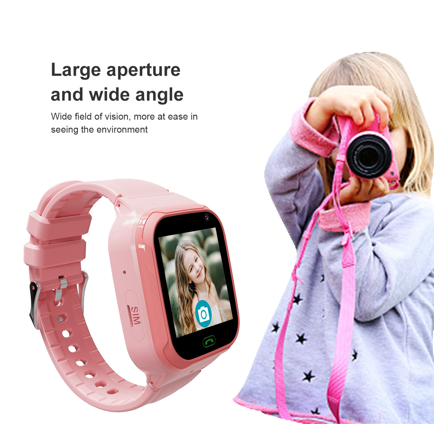 LT36 Smart Student Photo Watch Video Call Netcom Spot Supply Multi-language Micro Chat Call