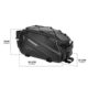 Bicycle Back Pack Back Seat Bag Riding Waterproof Mountain Bike Back Bag Driving Bag Rack Bag Bicycle Accessories Equipment