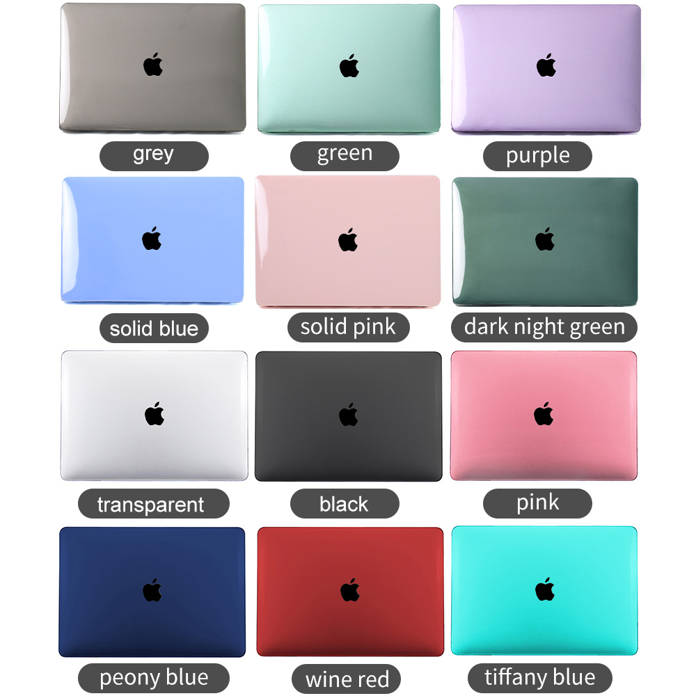 Apple Notebook Protective Case Crystal Frosted Macbook Pro Protective Case Transparent Macbook Air Computer Case
