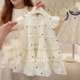 Children's Stylish Princess Dress Children's Short-sleeved dress Korean-style Beach Dress for Little Girls Summer New Style