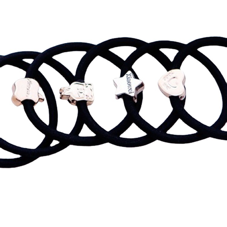 Gold bead hair ring new hair accessories Korean style hair rope Joker hair band 1 yuan Store Department Store Source accessories