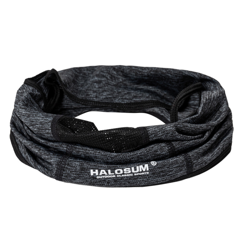Ear-hanging sun protection collar outdoor new summer stitching mesh Ice Silk riding mask cross-border in stock