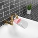 Round hole hand washing device-pink transparent