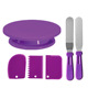 Purple 6-piece set