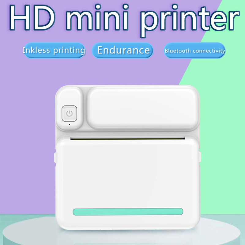 MINI pocket portable printer wrong problem printing gift wholesale cross-border e-commerce learning wrong problem
