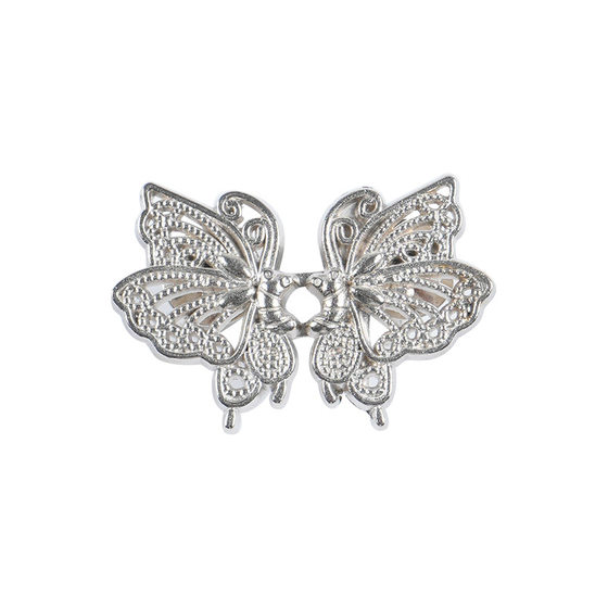 Butterfly Wings Waist Tight Artifact Alloy Waist Size Change Mother and Mother Buckle Removable Nail-free Seam-free Denim Button