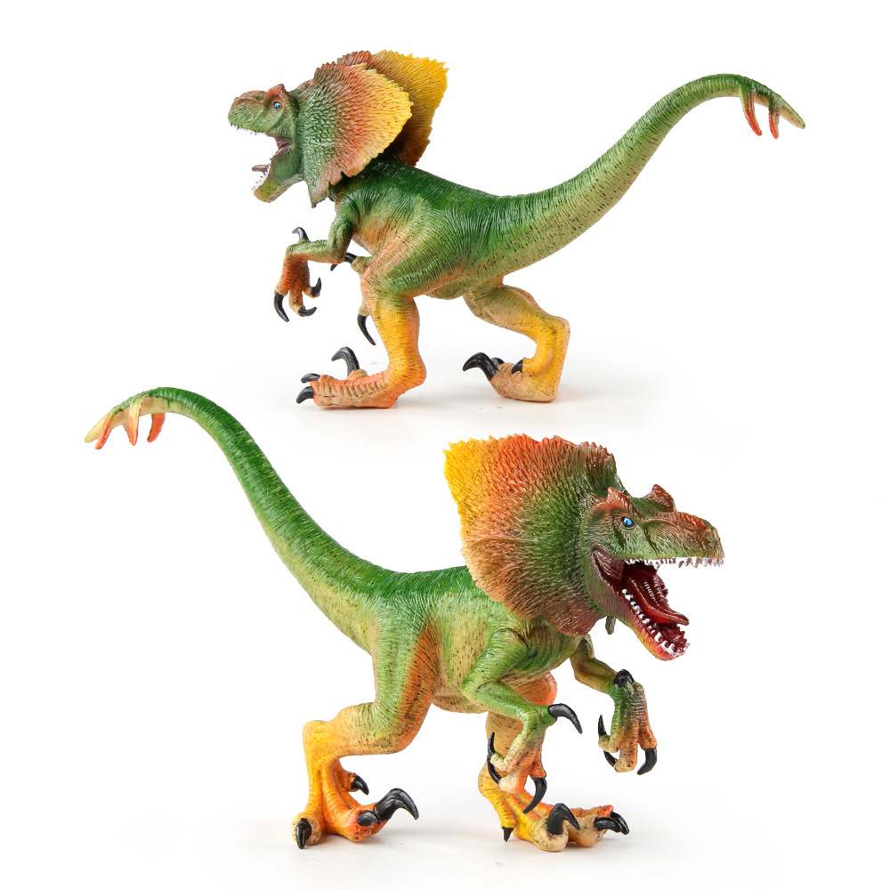 Cross-border simulation Jurassic dinosaur model Bistahieversor Triceratops carnivorous dinosaur sandbox desktop decoration ornament