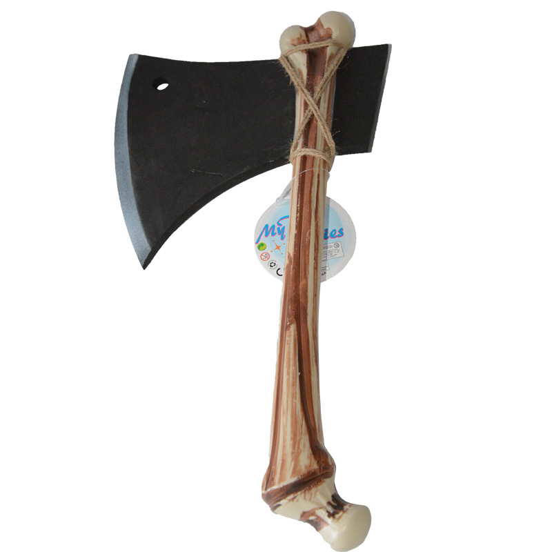 歐美萬聖節化妝服飾武器道具COSPLAY裝扮EVA單斧鏟子鐮刀玩具批發