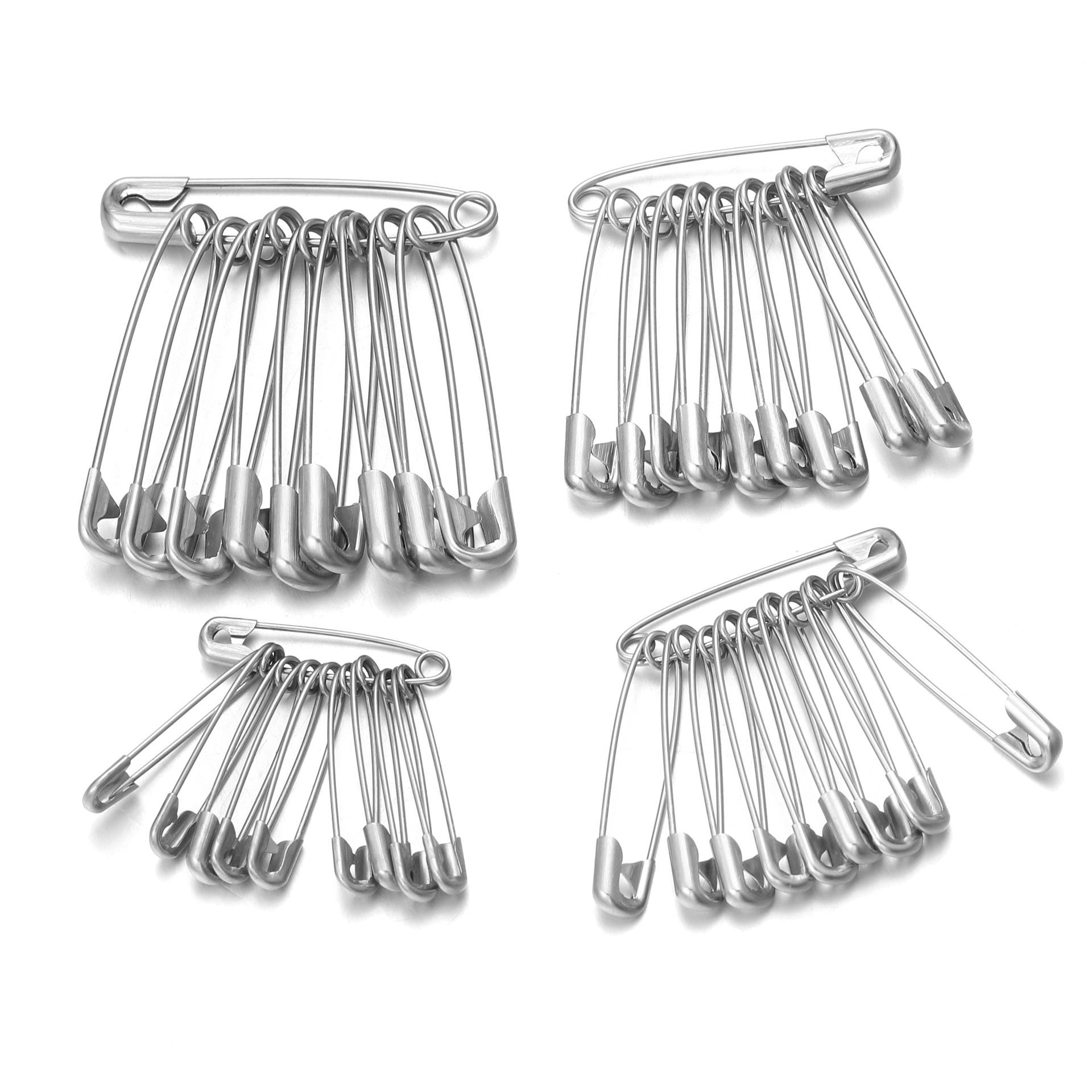 304 rustless high hardness stainless steel material pin cuff brooch safety pin DIY accessories waterproof needle