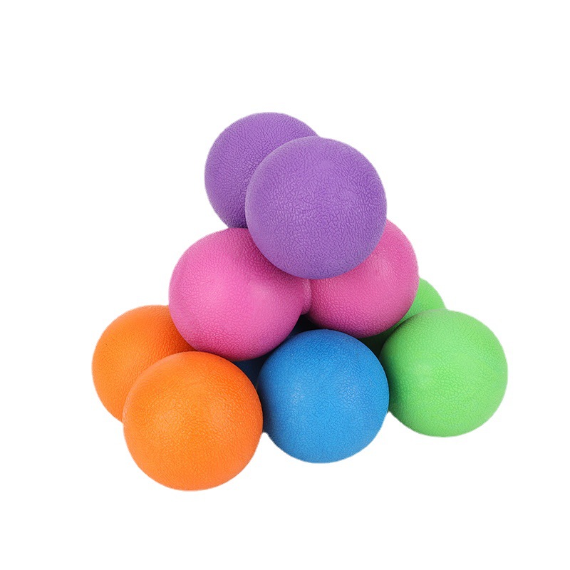 Fascia ball muscle tpe hockey ball acupoint massage ball healing fitness ball yoga peanut ball manufacturers wholesale