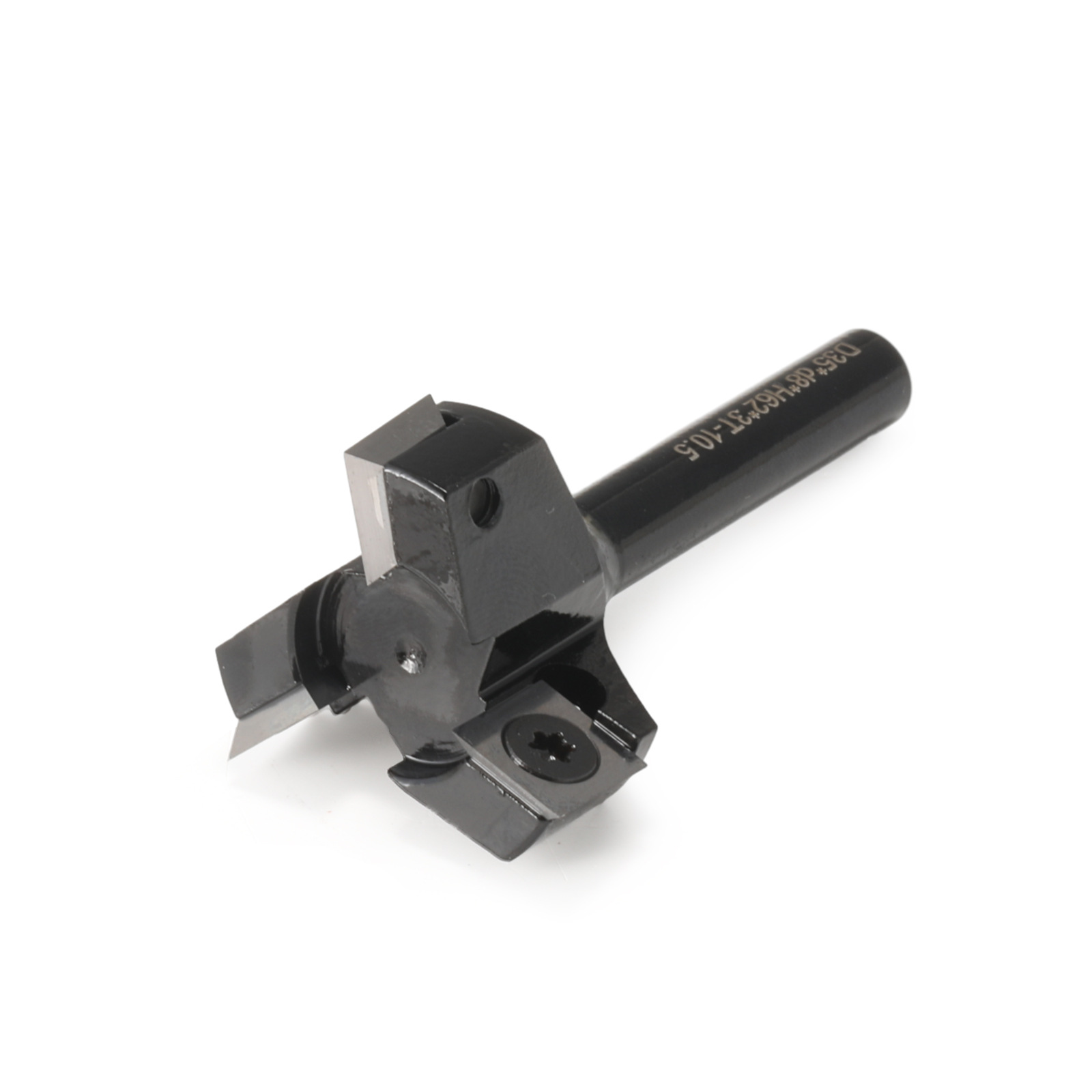 Three-blade T-shaped knife discard three-blade breaking knife 8-handle 12-handle 1/2-handle blade removable woodworking milling cutter
