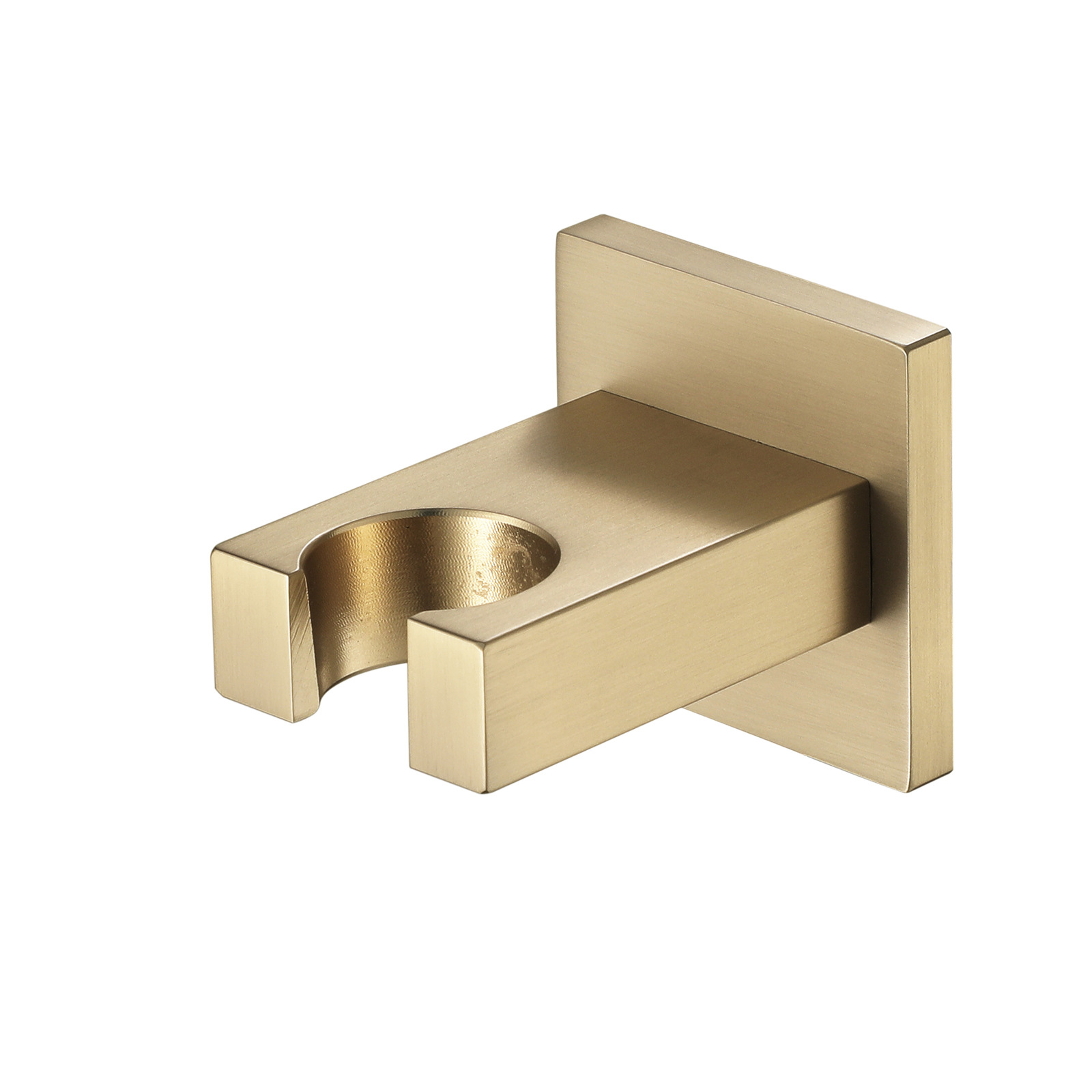 HIDEEP copper shower seat open and concealed shower accessories manufacturers wholesale brushed gold simple HIHSPJ04