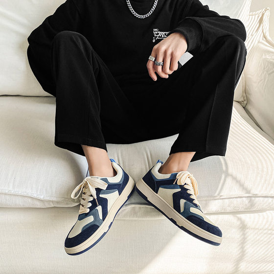 Canvas Shoes Men's Shoes 2023 Shoes Trendy All-match Trendy Shoes Breathable Student Sneakers Korean Style Winter Cloth Shoes Casual Shoes