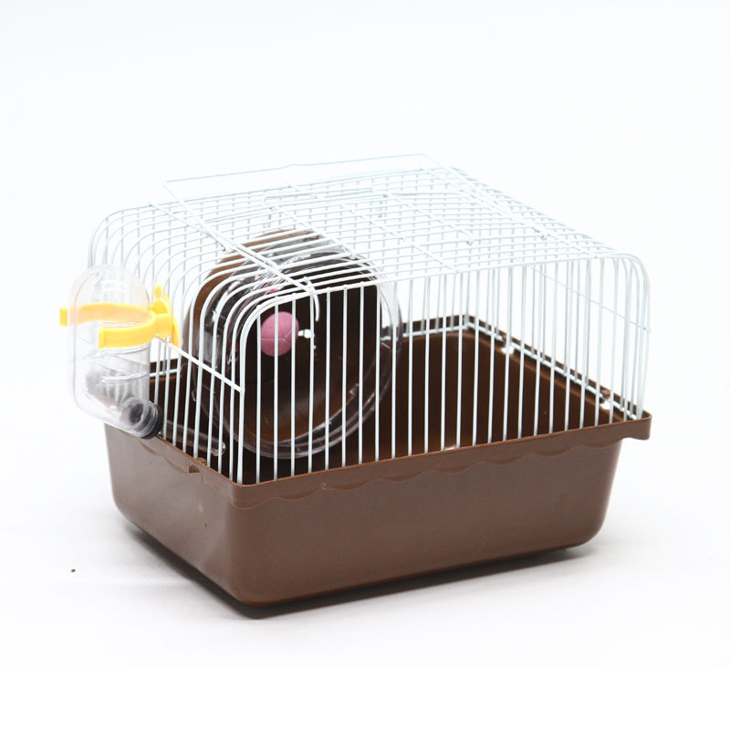 Small pastoral cage hamster cage bear cage golden bear cage pet cage portable single-layer outdoor hamster cage