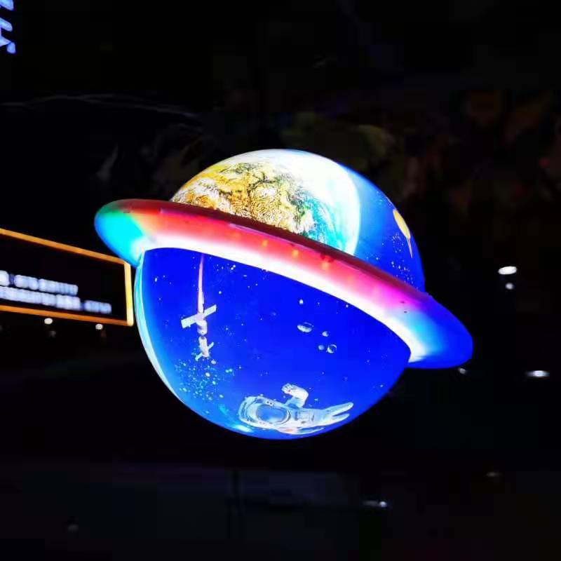 Led colored lights outdoor hanging tree lights starry sky luminous ceiling lights Shopping Mall road lighting decorative lights factory direct supply