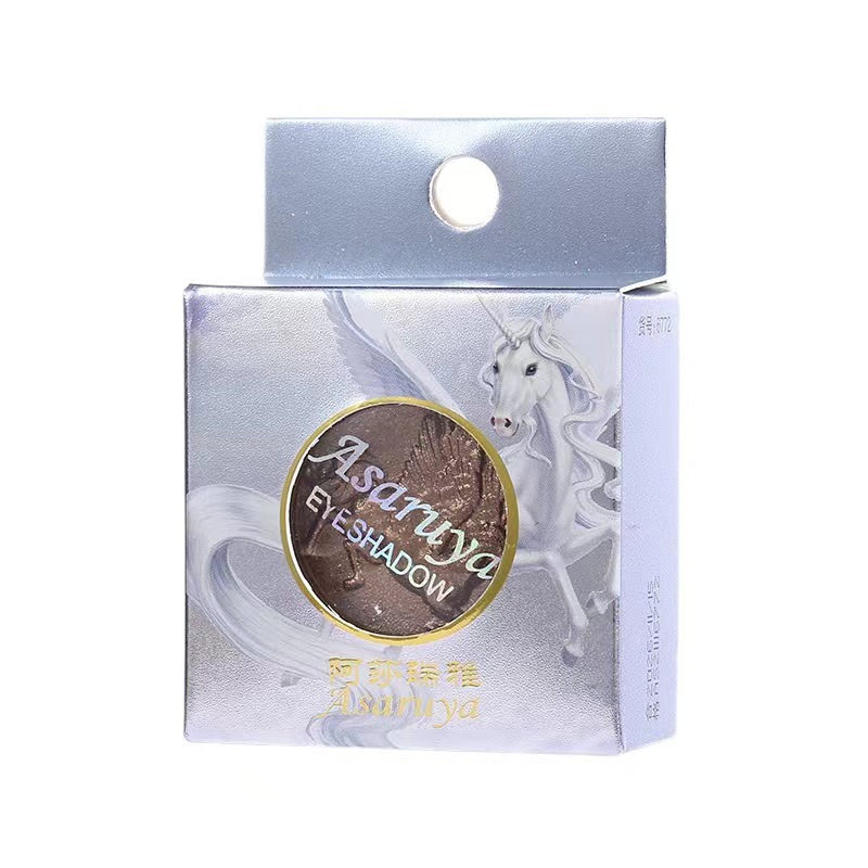 Monochrome eye-catching Noble Pegasus eye shadow colorful pearlescent brightening fine flash children's dance makeup show repair eye shadow plate