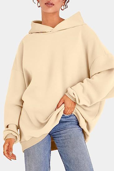 Women's Hoodie Oversized Hooded Sweatshirt Casual Long Sleeve Pullover Loose Lightweight Autumn Clothing 2023