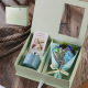 Aromatherapy gift box + aromatherapy (blue) + handbag