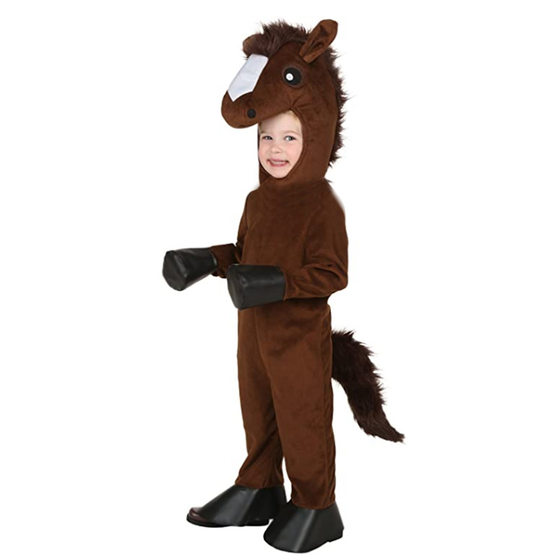 Halloween Children's Costume Horse Animal Romper Children's Costume Cosplay Cos Party Stage Performance Costume