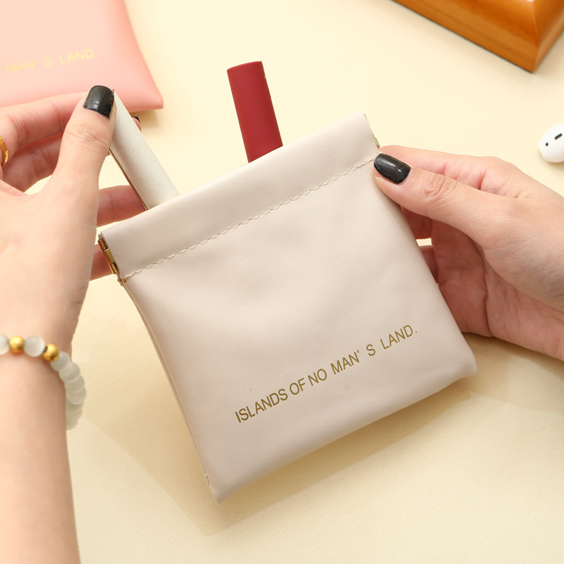 Nouveau sac de rangement en PU pour éclats d'obus, mini porte-monnaie pour femme, portefeuille pour femme, sac à cartes, sac de grande qualité, sac à cosmétiques_voghion.com