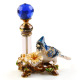 1; Birds and Flowers 4ml; Glass Metal