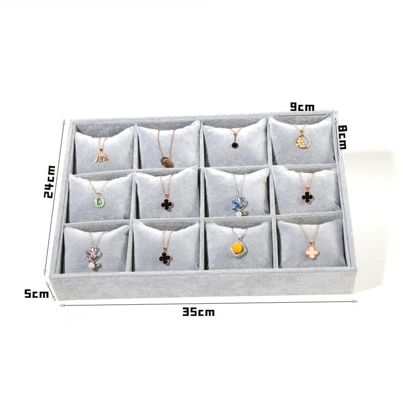 Watch display plate gray watch props ornaments high-end counter watch display rack activities pillow bag spot