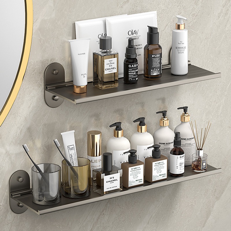 Toilet punch-free storage rack foldable toilet bathroom wall wash basin wall hanging bathroom storage rack