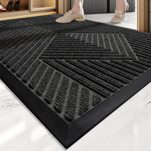 Cross-border Commercial Mud Scraping Easy to Take Care of Home Floor Mat Outdoor Wear-resistant Rub-resistant Mat Non-slip Foot Mat Door Carpet