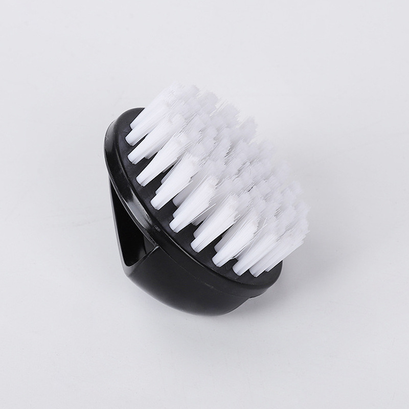 2024 cross-border new round nail powder dust brush nail cleaning brush nail supplies nail tools