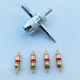5 piece set (OPP bag) 24g