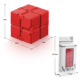 110 grams of infinite Rubik's Cube-red [frosted] color box packaging