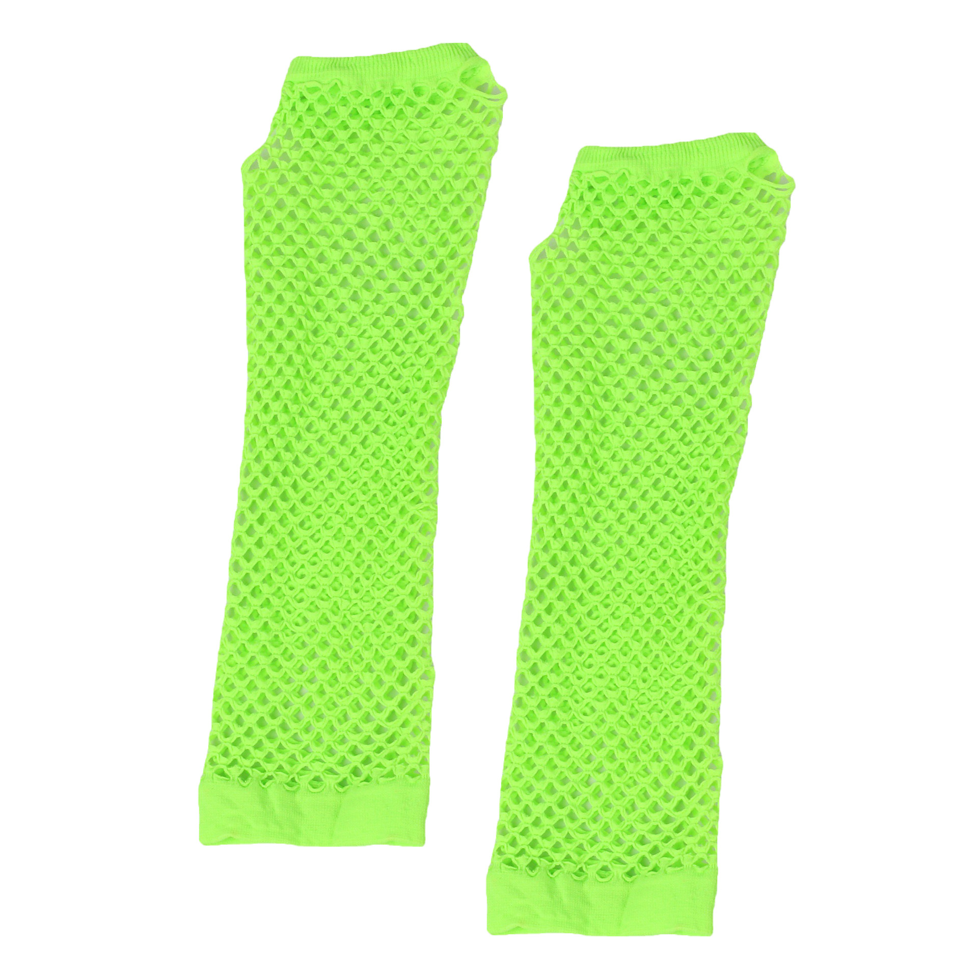 Gants élastiques en filet de pêche épais européens et américains, gants longs sexy punk, gants d'étiquette de fête en boîte de nuit à demi-doigts, gants transfrontaliers_voghion.com