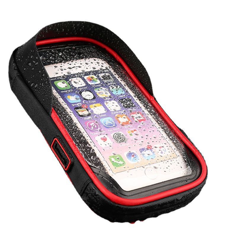 Mountain bike mobile phone touch bag screen mobile phone rack motorcycle electric car waterproof navigation bracket sunshade version mobile phone rack