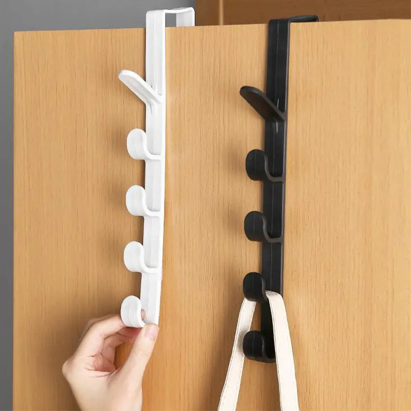 Cabinet Door Wardrobe Door Hook Door Rear Punch-free Door Door Door Back Wall-mounted Finishing Hanger Storage Hook