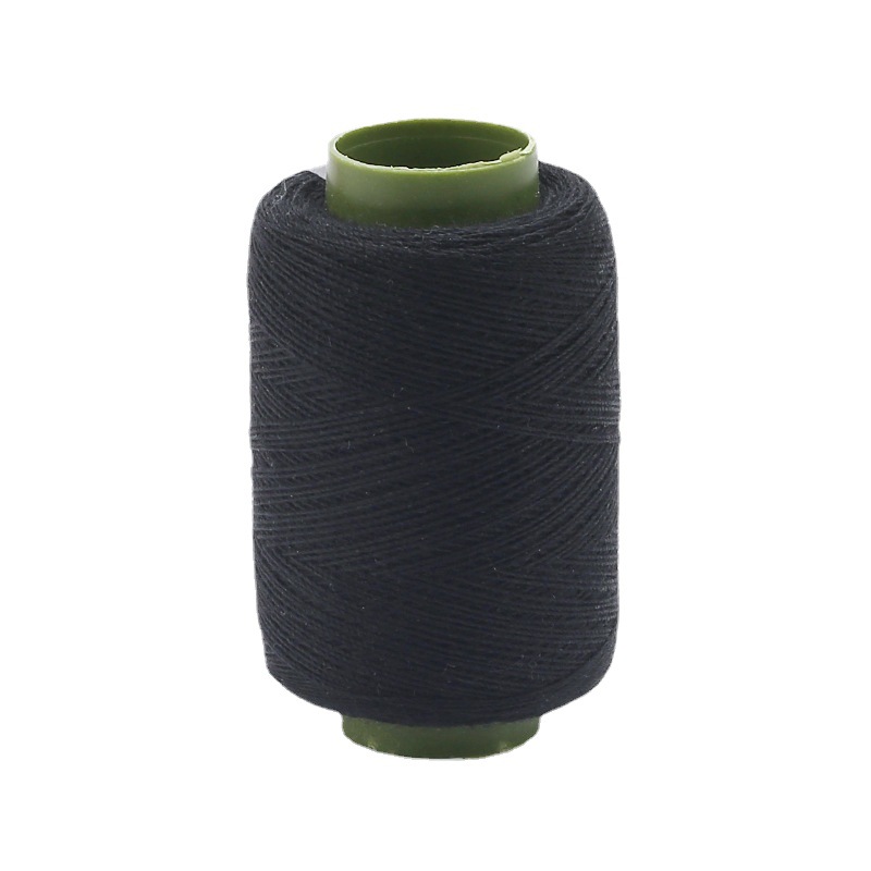 Wholesale sewing thread 302 color small roll polyester thread home hand sewing clothes needle thread black and white sewing machine thread