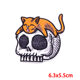 Factory direct new cartoon cute cat embroidery cloth stickers with adhesive DIY children's clothing accessories patch spot