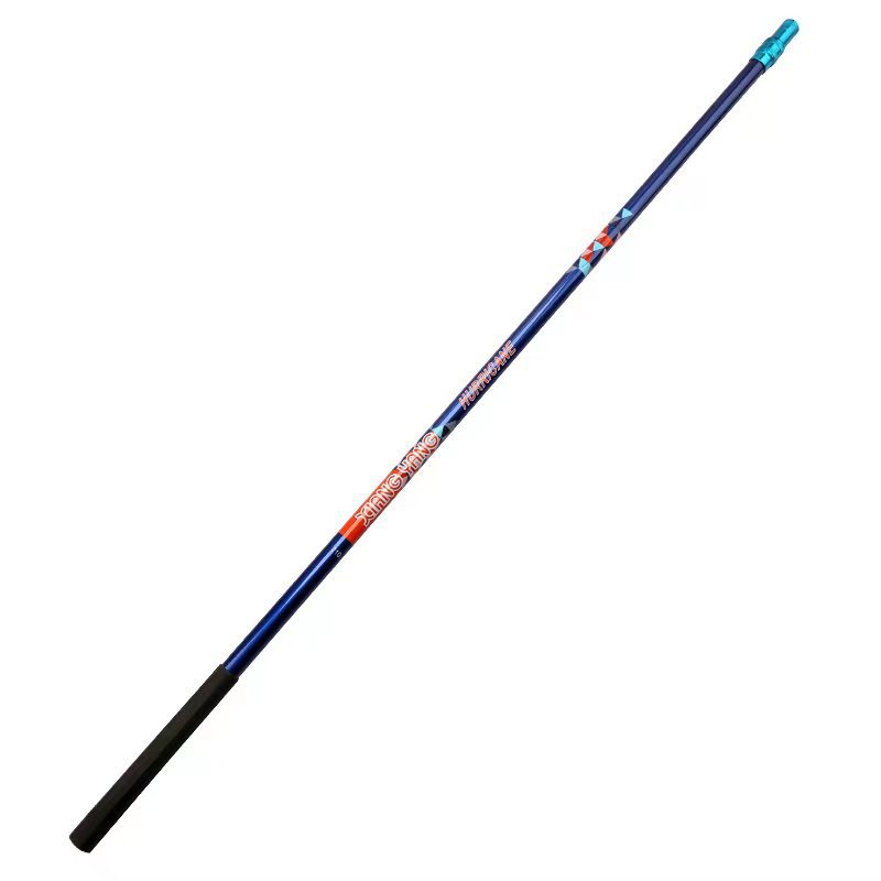 Cross-border Carbon Copy Net Rod Battery Fishing Gear Bracket Light Hard Copy Fishing Rod Telescopic Positioning Fishing Rod Fishing Gear