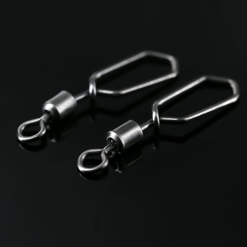 Rotating square pin connector 8-shaped ring eight-shaped ring fishing gear fishing outdoor accessories wholesale