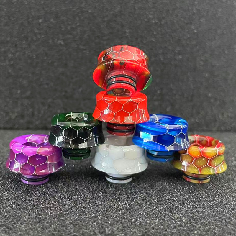 Cross-border explosions 510 resin mesh drip nozzle resin nozzle universal small caliber cigarette holder spot sales