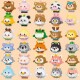 30 cute egg series random hair 1 box