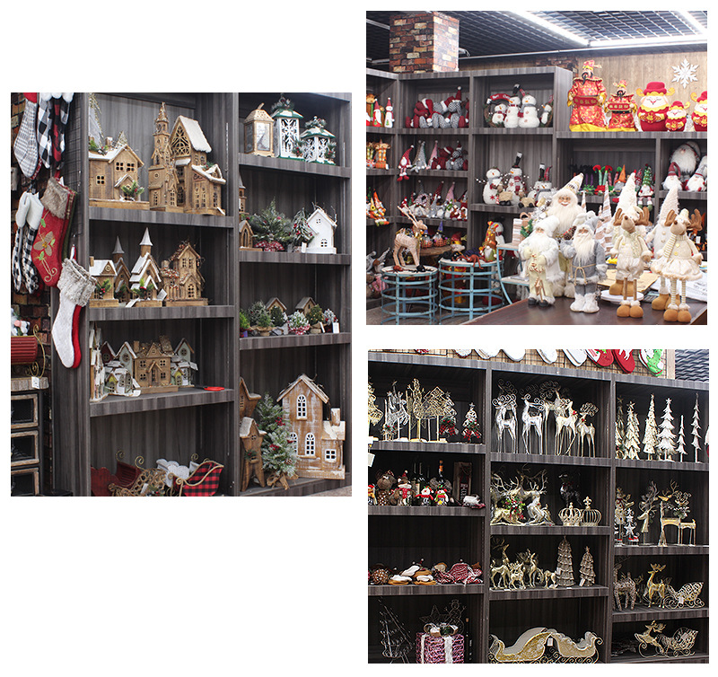 Baiyang crafts small wholesale Christmas new Christmas tree decoration supplies plush wings Angel Tree Top Star_voghion.com