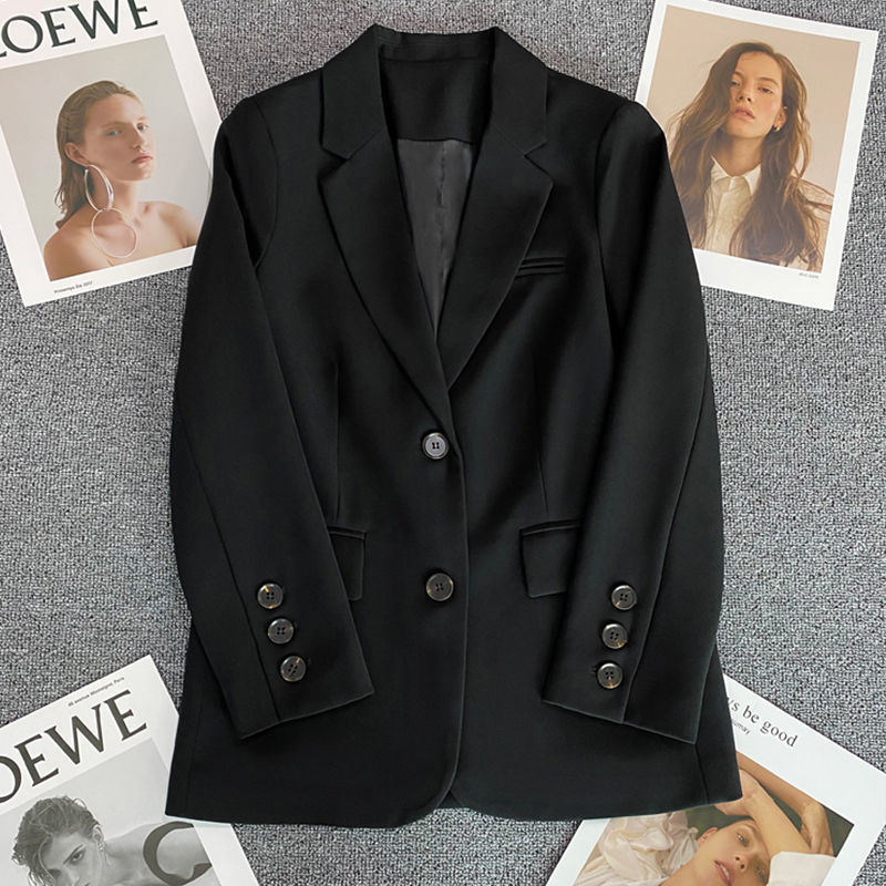 Khaki suit jacket for women 2022 Spring and Autumn new casual elegant high sense fried street suit jacket