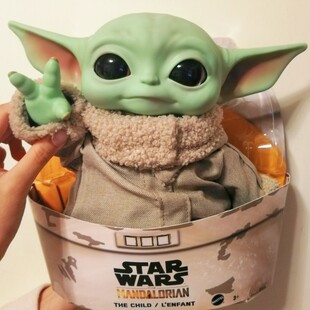 Star Wars Stuffed Cloth Baby Yoda 11inch the Mandalorian Stuffed Toy Doll Ornament