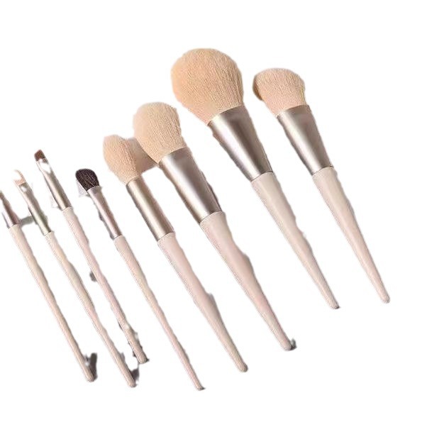 Makeup Brush Set Morandi 12 Cangzhou Soft Hair Eye Shadow Brush Full Set Blush Concealer Brush Foundation Brush