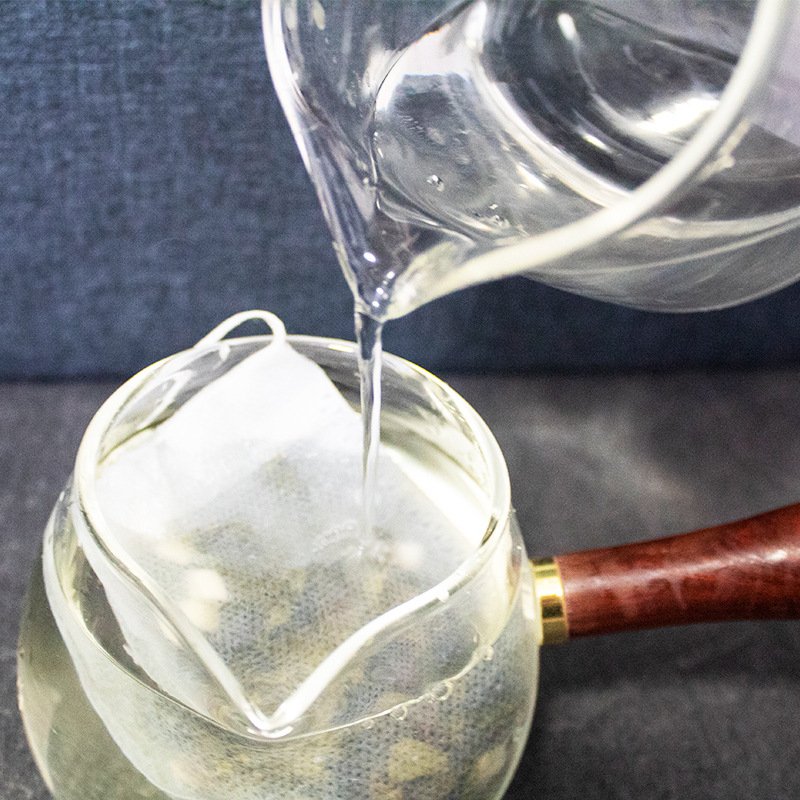 Non-woven bag 8*10cm semicircular drawn halogen bag tea bag seasoning bag decocting bag slag filter bag
