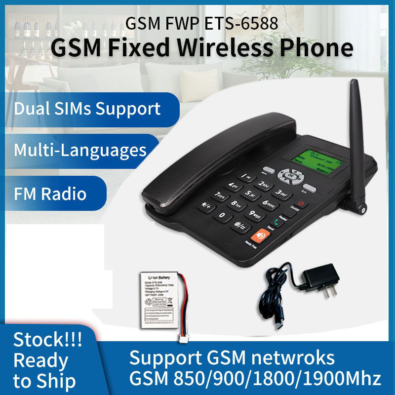 ETROSS US standard ETS-6588 foreign trade version GSM wireless telephone mobile Unicom card with radio function