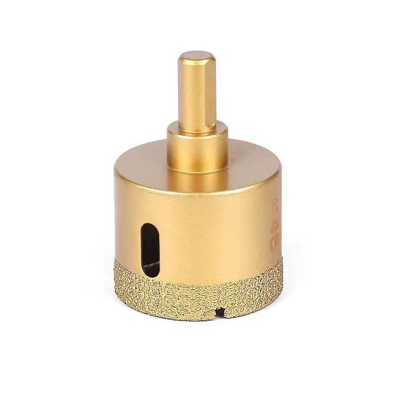 Brazing hole opener granite diamond glass marble ceramic concrete reaming ceramic tile hole punch